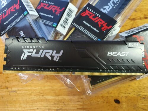 Kingston FuryBeast RAM DDR4 8GB 3200 6 scaled